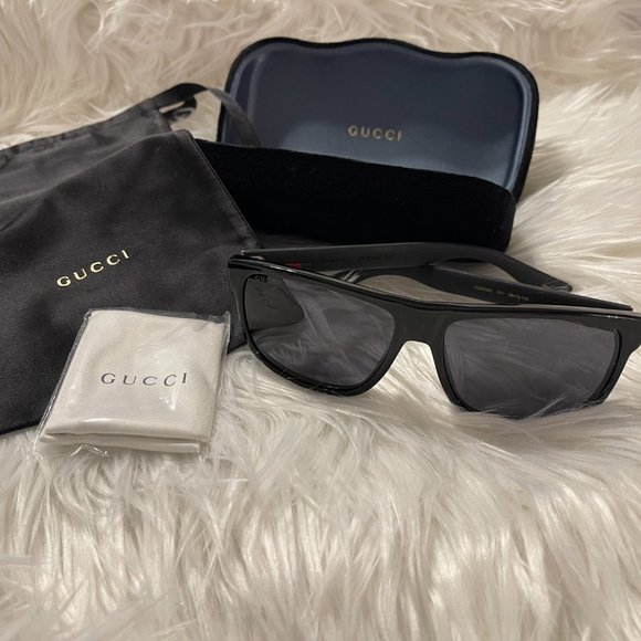 Gucci (GG0010S) Black Matte